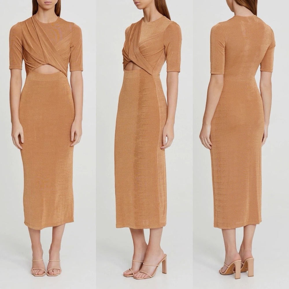 Significant other mila midi dress in SAND FINAL PRICE NO OFFER CONSIDERED
